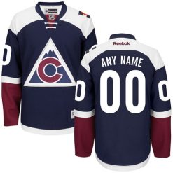 Enfant Maillot Hockey Colorado Avalanche Personnalisable Reebok Third Bleu