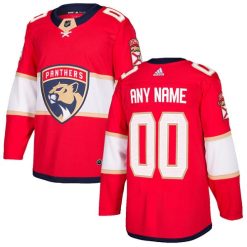 Enfant Maillot Hockey Florida Panthers Personnalisable Adidas Domicile Rouge