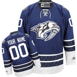 Enfant Maillot Hockey Nashville Predators Personnalisable Reebok Third Bleu