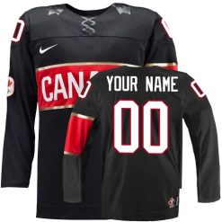 Enfant Olympic Hockey Premier Noir Personnalisable  Team Canada Third 2014