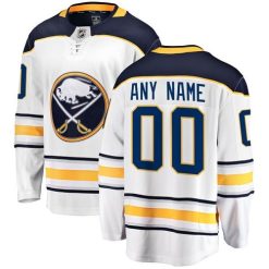 Homme Maillot Hockey Buffalo Sabres Personnalisable Fanatics Branded Extérieur Blanc