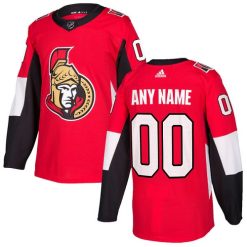 Homme Maillot Hockey Ottawa Senators Personnalisable Adidas Domicile Rouge