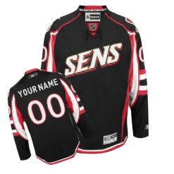 Homme Maillot Hockey Ottawa Senators Personnalisable Reebok Third Noir