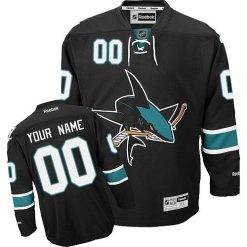 Homme Maillot Hockey San Jose Sharks Personnalisable Reebok Third Noir