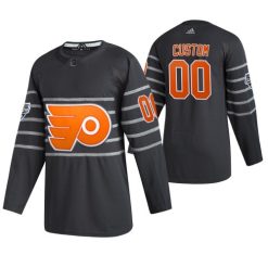 Homme Philadelphia Flyers 00 Personnalisable gris 2020 Maillot Hockey All Star