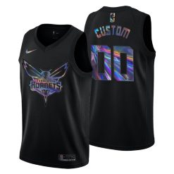 Maillot Basket Charlotte Hornets Personnalisable Iridescent HWC Collection Swingman - Enfant