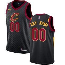 Maillot Basket Cleveland Cavaliers Personnalisé Noir 2020 Sewn Stitched - Enfant