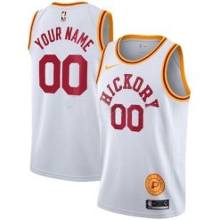 Maillot Basket Indiana Pacers Personnalisé Blanc 2020 Classic Edition - Enfant