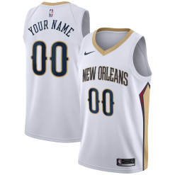Maillot Basket New Orleans Pelicans Personnalisé 2020 21  Association Edition Swingman - Enfant