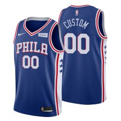 Maillot Basket Philadelphia 76ers Personnalisé 2020 21  Icon Edition Swingman - Homme