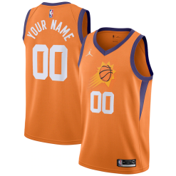 Maillot Basket Phoenix Suns Personnalisé 2020 21 Jordan Brand Statement Edition Swingman - Enfant
