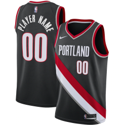Maillot Basket Portland Trail Blazers Personnalisé 2020 21  Icon Edition Swingman - Homme