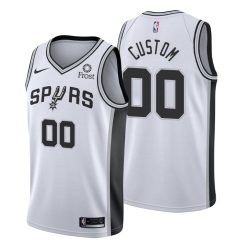 Maillot Basket San Antonio Spurs Personnalisé 2020 21  Association Edition Swingman - Homme