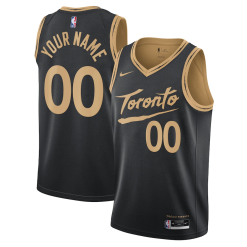 Maillot Basket Toronto Raptors Personnalisé 2020 21 City Edition Swingman - Enfant