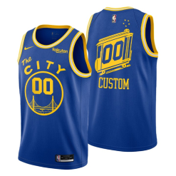 Maillot NBA Golden State Warriors Personnalisé 2020 21  Hardwood Classics Swingman - Enfant