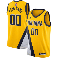 Maillot NBA Indiana Pacers Personnalisé 2020 21 Jordan Brand Statement Edition Swingman - Enfant