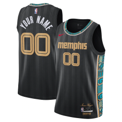 Maillot NBA Memphis Grizzlies Personnalisable 2020 21 City Edition Swingman - Enfant