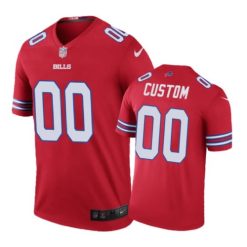 Maillot NFL Buffalo Bills Personnalisé Rouge 2020 Legend Football Stitched