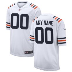 Maillot NFL Chicago Bears 2019 Alternate Classic Personnalisé Game Blanc