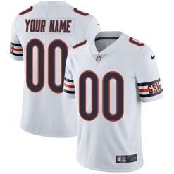Maillot NFL Chicago Bears Blanc Personnalisé Vapor Untouchable Player Limited