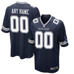 Maillot NFL Dallas Cowboys Personnalisé Navy 2020 Game Football Stitched