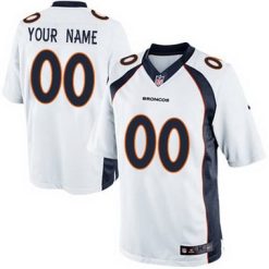 Maillot NFL Denver Broncos Personnalisé Blanc Game
