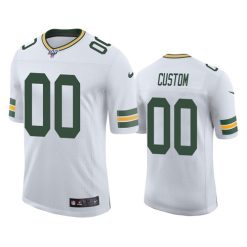 Maillot NFL Green Bay Packers Personnalisé Blanc 2020 100th Season Football Sewn