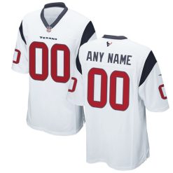 Maillot NFL Houston Texans Personnalisé Game Blanc