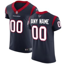 Maillot NFL Houston Texans Vapor Untouchable Elite Personnalisé Navy