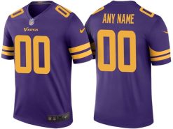 Maillot NFL Minnesota Vikings Personnalisé Purple 2020 Legend Football Stitched