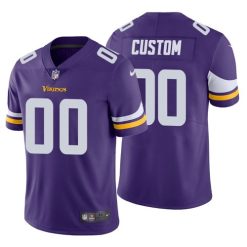 Maillot NFL Minnesota Vikings Personnalisé Purple 2020 Limited Football Stitched