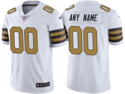 Maillot NFL New Orleans Saints Personnalisé Blanc 2020 Limited Football Stitched