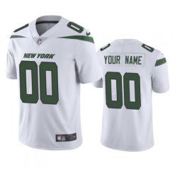 Maillot NFL New York Jets Personnalisé Blanc Vapor Untouchable Limited