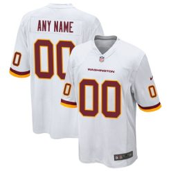 Maillot NFL Washington Football Team Personnalisé Game Blanc