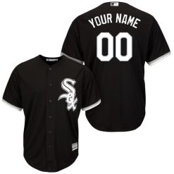Maillots Baseball MLB Chicago White Sox Noir 2019 Cool Base Personnalisé