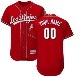 Maillots Baseball MLB Cincinnati Reds Rouge 2019 Flex Base Personnalisé