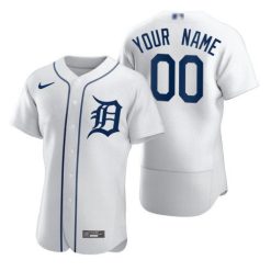 Maillots Baseball MLB Detroit Tigers Personnalisé 2020 Blanc