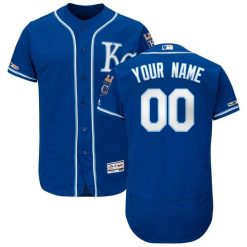 Maillots Baseball MLB Kansas City Royals Royal Collection 2019 Flex Base Personnalisé