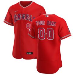 Maillots Baseball MLB Los Angeles Angels 2020 Alternate Personnalisé Rouge