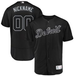 Maillots Baseball MLB Personnalisé Detroit Tigers 2019 Noir Weekend