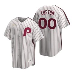 Maillots Baseball MLB Philadelphia Phillies Blanc Stitched 2020
