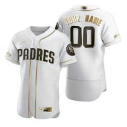 Maillots Baseball MLB San Diego Padres 2020 Blanc Golden Sitched
