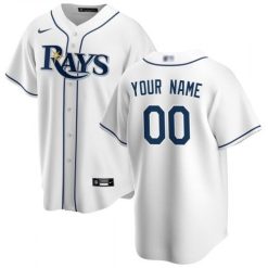 Maillots Baseball MLB Tampa Bay Rays Blanc 2020 Personnalisé