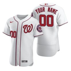 Maillots Baseball MLB Washington Nationals Blanc 2020
