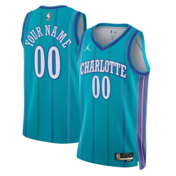 Maillot Basket Charlotte Hornets Jordan 2023-24 Classic Edition Teal Swingman