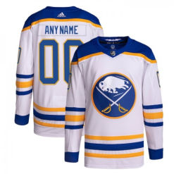 Maillot Hockey Buffalo Sabres Personnalisé Adidas 2023-24 Blanc Authentic