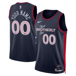 Maillot NBA Philadelphia 76ers Personnalisé Nike City Edition Swingman 2023-24
