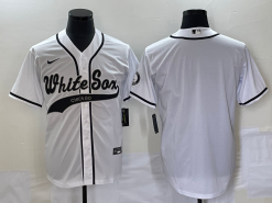 Maillots Baseball Chicago White Sox Personnalisé Blanc