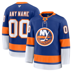 Maillot New York Islanders Fanatics Domicile Premium Personnalisé Royal