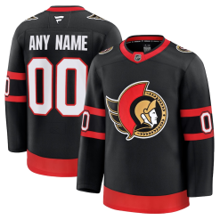 Maillot Ottawa Senators Fanatics Domicile Premium Personnalisé Noir